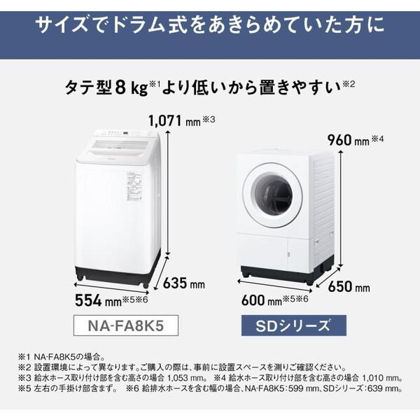 Panasonic（パナソニック） 洗濯機 ドラム式 10kg ドラム式洗濯乾燥機 