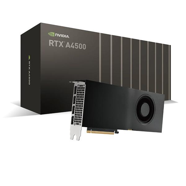 NVIDIA NVRTXA4500 NVIDIA RTX A4500 グラフィックボード (PCIExp 20GB) バルク版 ...