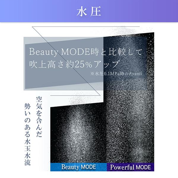 正規販売店 純正品 FBIA認証 TKS シャワーヘッド ボリーナ アヴァンティ TK-7300 ウルトラファインバブル 節水 ビューティーモード パワフルモード プレゼント_11