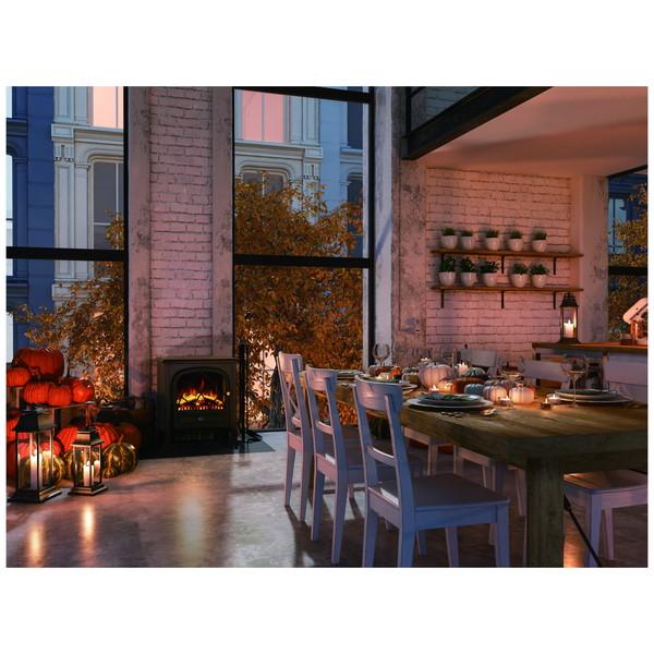 ディンプレックス　Ritz II　黒　電気暖炉 Dimplex セラミックファンヒーター KRITII12J ブラック リッツ2