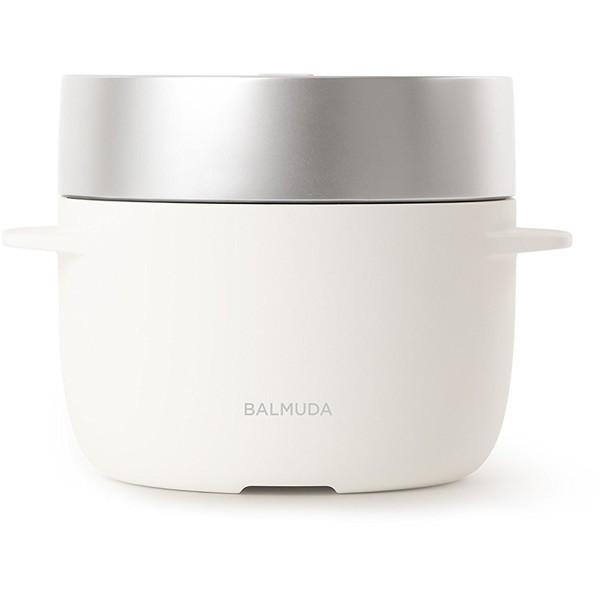 BALMUDA K03A-WH ホワイト The Gohan バルミューダ ゴハン 3合炊き 送料無料 即納 一人暮らし 炊飯器 66％以上節約 ザ 玄米