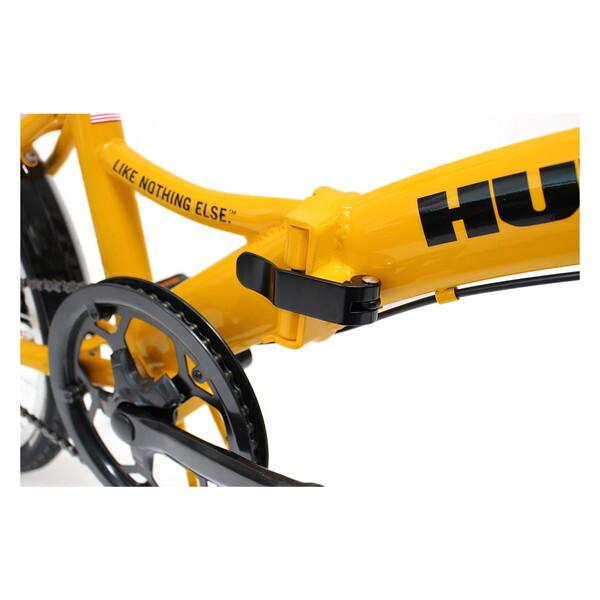 ミムゴ HUMMER MG-HM20N-YE ノーパンク20インチ折畳自転車YE イエロー