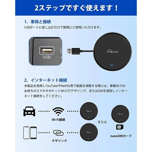 YOUR SHOP PCS46-JL Ottocast オットキャスト OttoAibox P3 YOUR SHOP PCS46-JL Ottocast オットキャスト OttoAibox P3