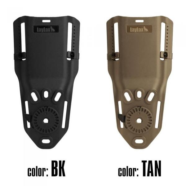 LayLax CQCアタッチメントドロップベルトループ TAN BATTLE