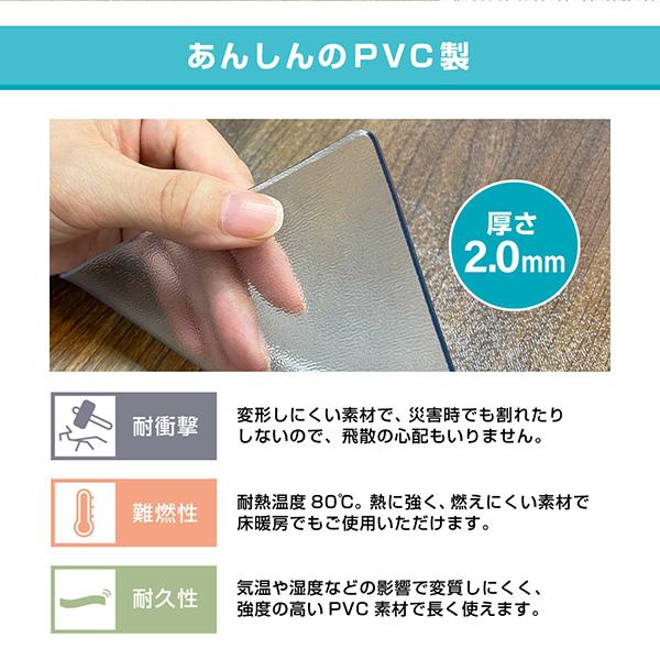 MAXZEN（マクスゼン） 冷蔵庫 マット 床 フローリング キズ防止 凹み