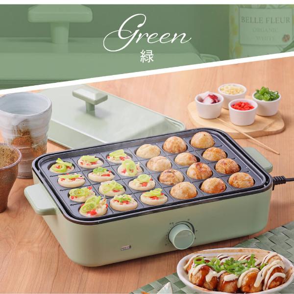 MAXZEN（マクスゼン） ホットプレート たこ焼き器 コンパクト シンプル