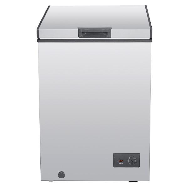 期間限定ポイント5倍！ 冷凍庫 家庭用 100L 上開き 小型 静音 大容量 省エネ ひとり暮らし 一人 暮らし 温度調整 冷凍ストック 節電 グレー MAXZEN JF100HM01GR | MAXZEN | 01