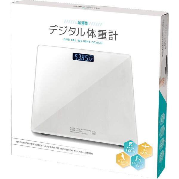 HAC（ハック） 超薄型デジタル体重計 HAC4266 : 総合通販PREMOA Yahoo