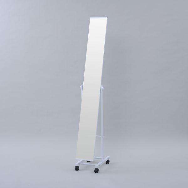 DCM BRAND DCM F-CMG WH DCMキャスター付ミラー メーカー直送 : 総合