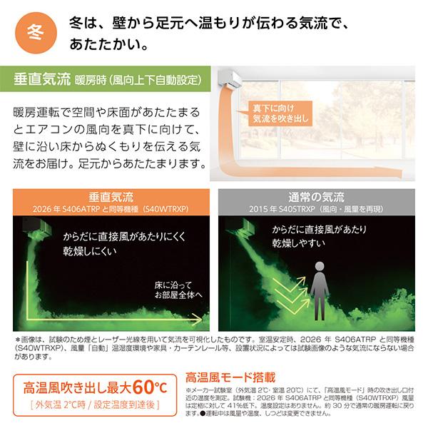 ダイキン（DAIKIN） エアコン 6畳 冷暖房 工事対応可能 うるるとさらら 