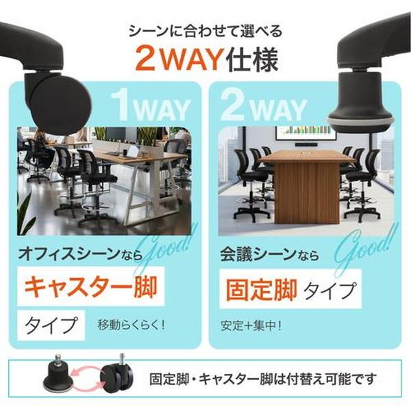 Netforce CRH-1-W-NV ネイビー CORE ハイチェア メーカー直送_3
