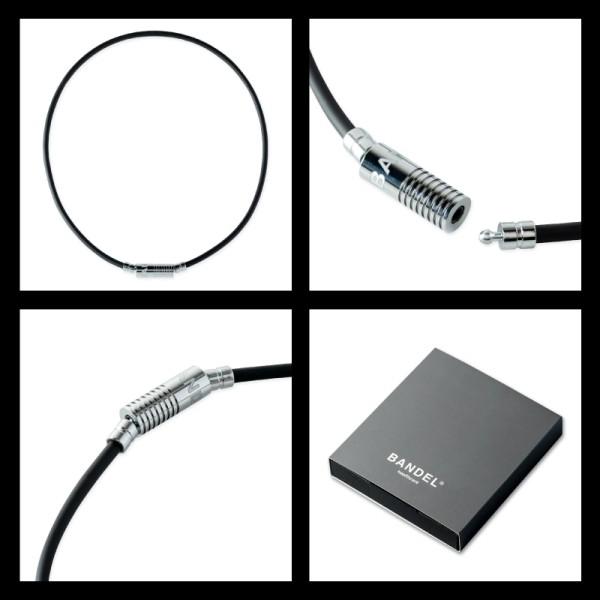 BANDEL（バンデル） BANDEL Neutral Black×Silver 47cm 448378 磁気