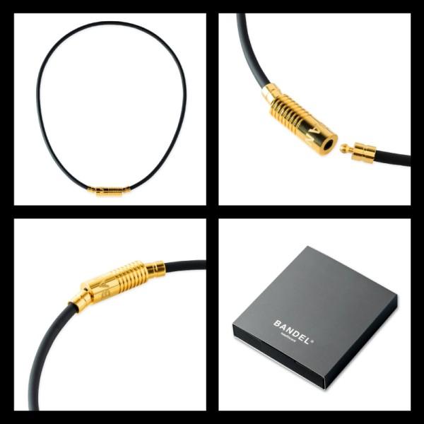 BANDEL（バンデル） BANDEL Neutral Black×Gold 52cm 448422 磁気