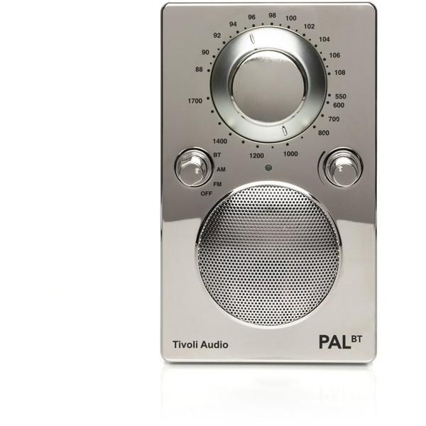 Tivoli Audio PALBT2-9481-JP クローム PAL BT2 Bluetoothスピーカー