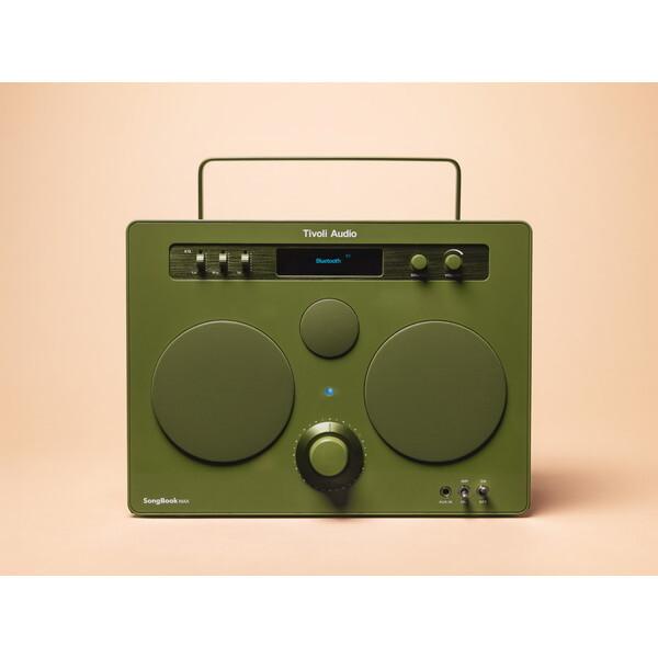 Tivoli Audio SBM-0642-JP Green SongBook MAX ポータブルBluetoothスピーカー (プリアンプ内蔵&ラジオ機能付き)｜sake-premoa｜14