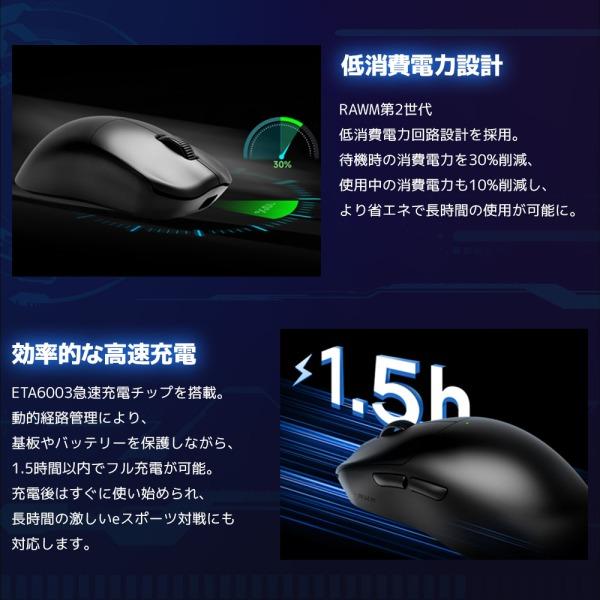 RAWM ra-es21m-black ゲーミングマウス : 総合通販PREMOA Yahoo!店