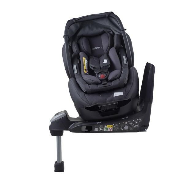 レカロ サリア エリート マットブラック チャイルドシート新生児〜4才頃 【保証期間:1年間】RECARO ISOFIX R129適合 回転式|sake-premoa|02