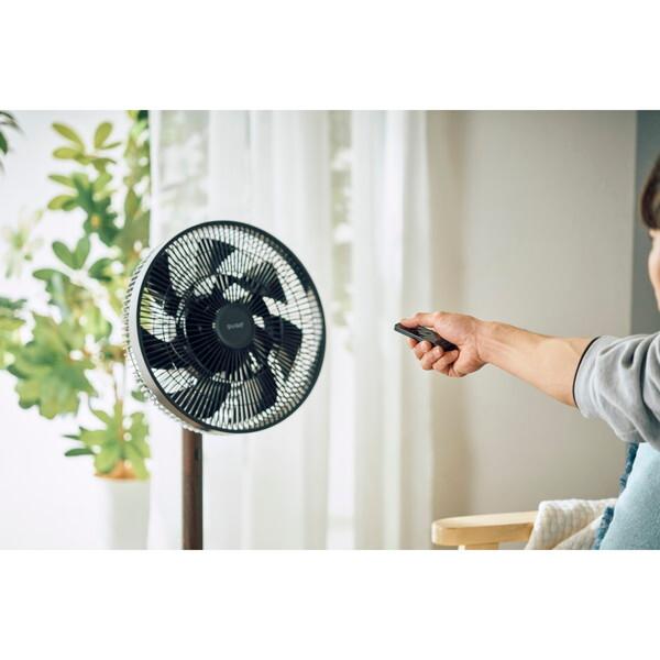 扇風機 DCモーター リビング 14枚羽根 クワッズ 冷風機 SMARTAIR DC