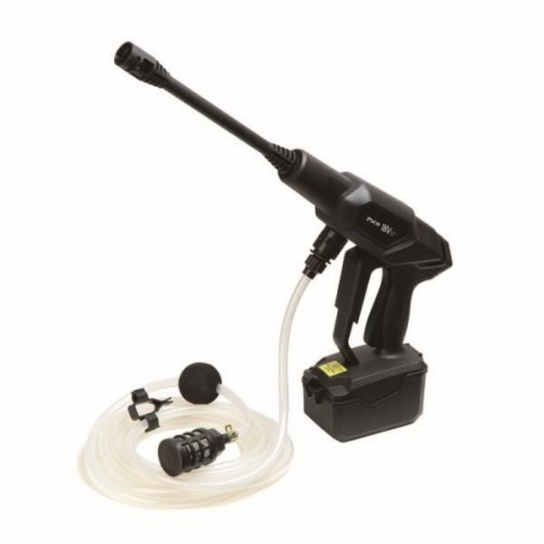 高圧洗浄機　洗浄機　コンパクト　軽量　パワフル　コードレス　多目的 Amazon | 充電式 コードレス 高圧洗浄機 500Wハイパワー 48V高