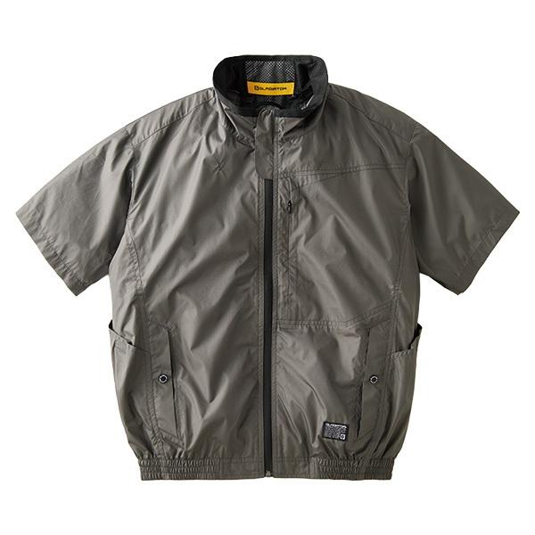 DCM BRAND DCM空調ウェア 半袖セット グレー LLサイズ VOLTCOOL