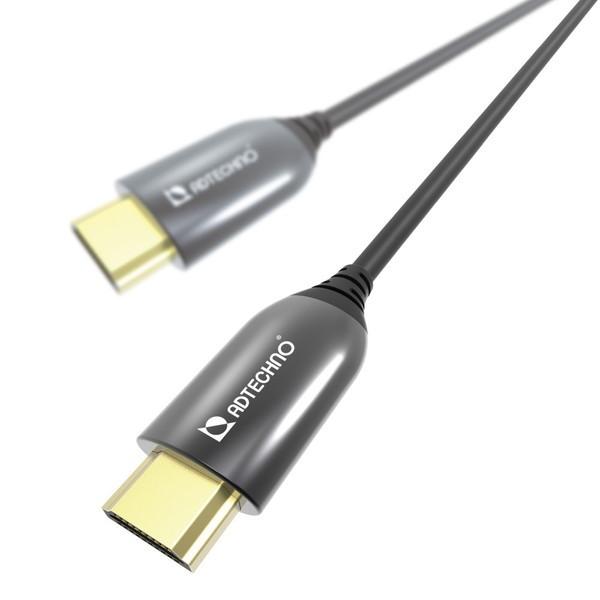 ADTECHNO AHU-007M ウルトラハイスピード光ファイバHDMIケーブル 7.5m