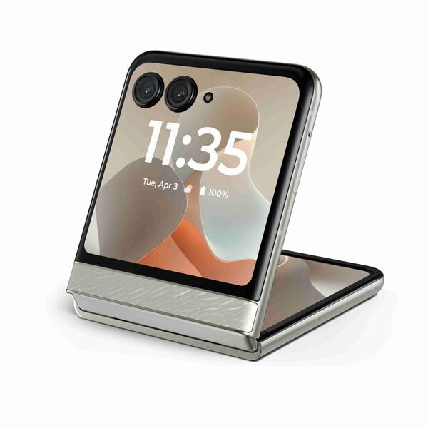 MOTOROLA razr 60 ライトスカイホワイトSIMフリースマートフォン motorola（モトローラ） MOTOROLA razr 60 ライトスカイホワイト SIM