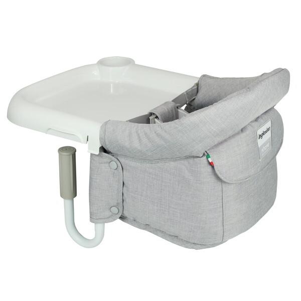 Inglesina イングリッシーナ ファスト シルクグレー トレー付き 156454 ベビーチェア (腰すわり〜36カ月頃まで) 保証期間：1年_1