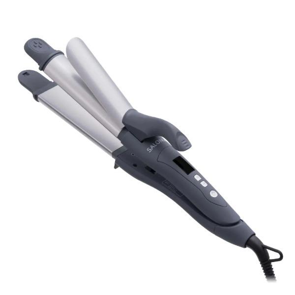 SALONIA サロニア 2WAY ストレート&カールアイロン SL-002AGR グレー 買取価格比較