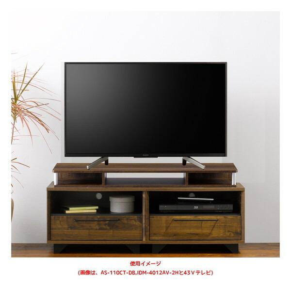 朝日木材加工 ちょい足しラック 幅110cm 高さ10.5cm 49V テレビ