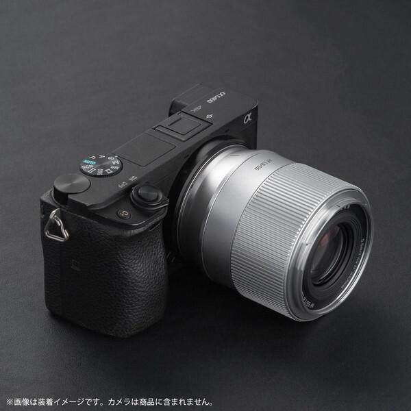 銘匠光学 AF56mm f/1.8 E (S) シルバー 単焦点レンズ (ソニーEマウント
