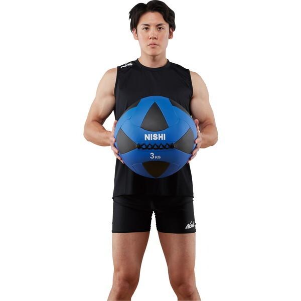 ニシ・スポーツ メガソフトメディシンボール2 3kg OS 960 3833A845