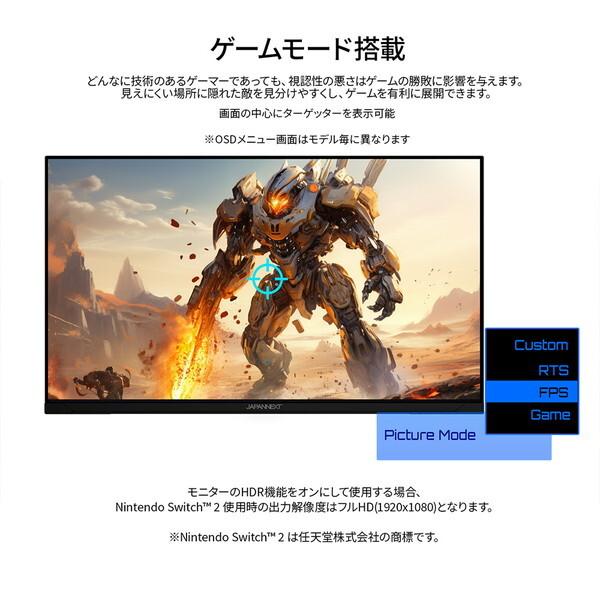 JAPANNEXT JN-IPS28U2-HSP 28型 4Kゲーミングモニター