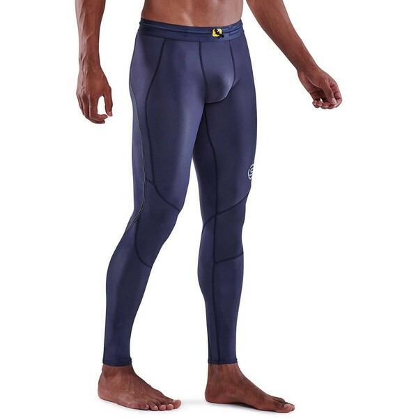 SKINS スキンズ メンズ コンプレッションウエア SERIES-3 ロングタイツ ネイビー L 18171310 098 SKINS（スキンズ） メンズ コンプレッションウエア SERIES-3 ロング