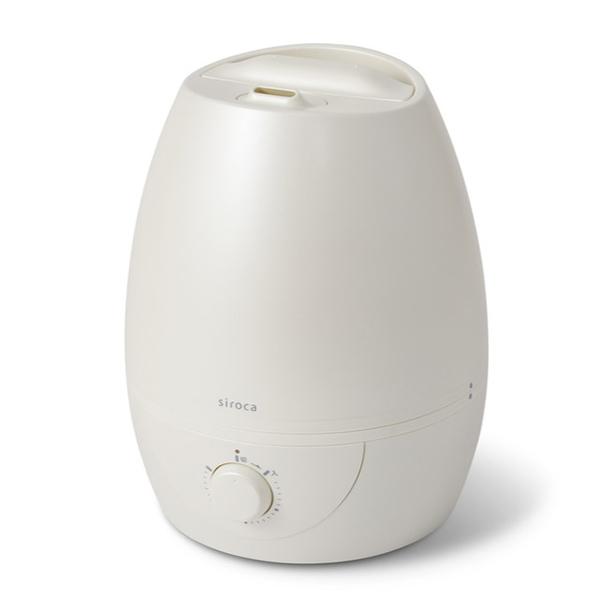 siroca  シルキーホワイト 超音波式加湿器 (木造6畳/プレハブ洋室10畳まで )SD-C213(W)