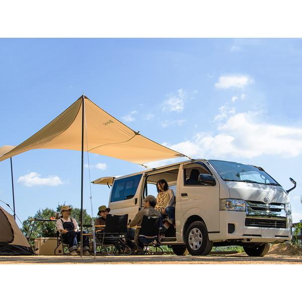 DOD タープ クルマッチ 2個セット FK3-856-BK dod アウトドア DOD タープ クルマッチ 2個セット FK3-856-BK dod アウトドア