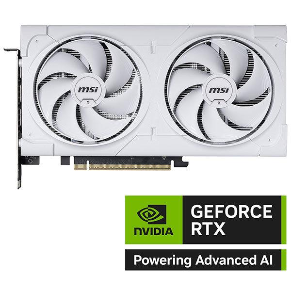 MSI GeForce RTX 5060 Ti 8G VENTUS 2X OC WHITE PLUS ホワイト グラフィックボード メーカー直送_10