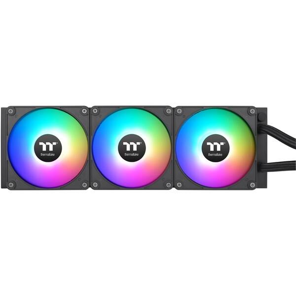 Thermaltake CL-W417-PL14SW-A ブラック TH420 V2 Ultra EX ARGB Sync CPU Liquid Cooler 水冷CPUクーラー_4