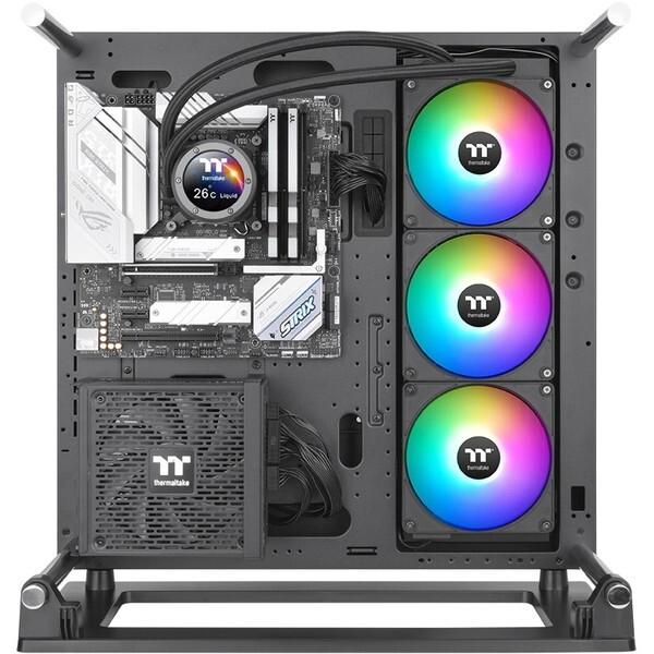 Thermaltake CL-W417-PL14SW-A ブラック TH420 V2 Ultra EX ARGB Sync CPU Liquid Cooler 水冷CPUクーラー_6