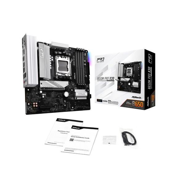 ASRock B650M PRO X3D マザーボード ASRock > B650M Pro X3D