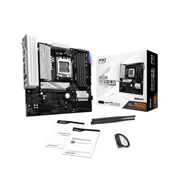 ASRock（アスロック） ASRock B650M Pro X3D WiFi マザーボード : 総合