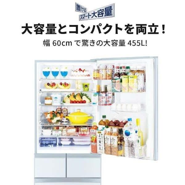 三菱冷蔵庫455L自動製氷タッチパネル