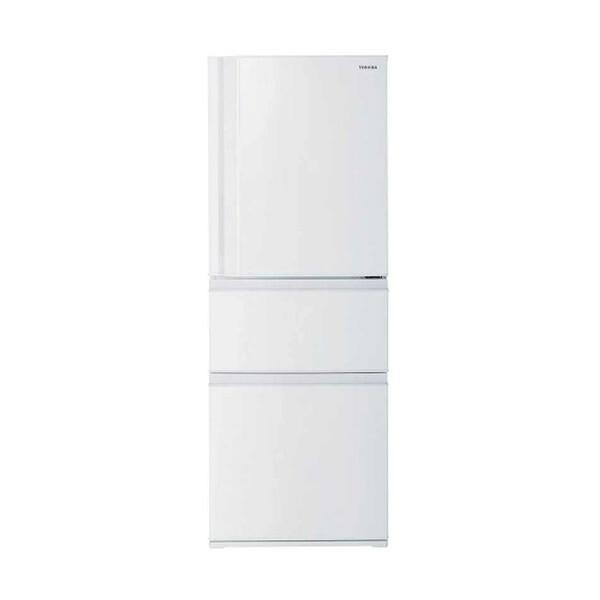 TOSHIBA（東芝） 冷蔵庫 二人暮らし 326L 300L 大容量 3ドア 右開き 