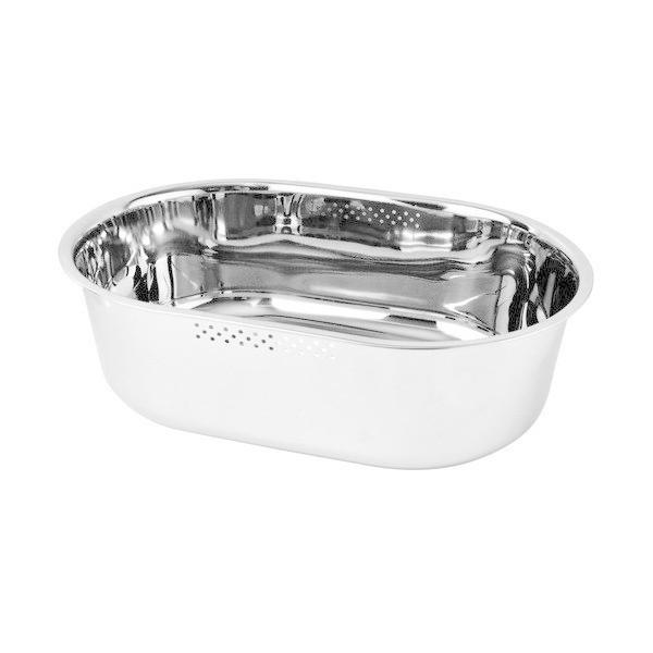 高評価!アークランドサカモト kitchen-PRO ステン 小判型洗い桶 シンク、コンロ用品 kitchen-PRO ステン 小判型洗い桶