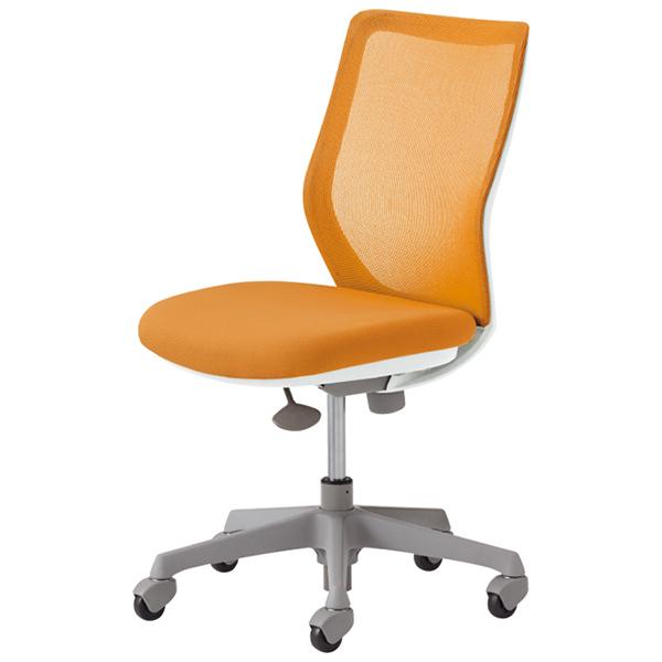 オフィスチェア デスクチェア オカムラ CG-M 肘無 背メッシュ ハンガー無 CG11WRFZK8 オレンジ