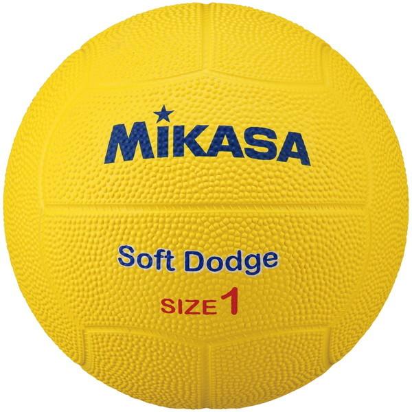 MIKASA STD-1SR-Y ソフトドッジボール 1号 イエロー
