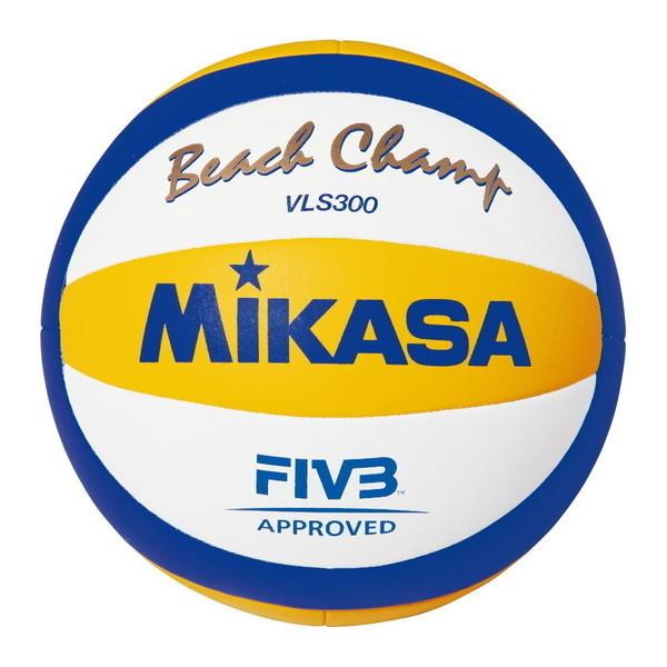 MIKASA VLS300 ビーチバレー 国際公認球 供え 青 ◆高品質 白 黄