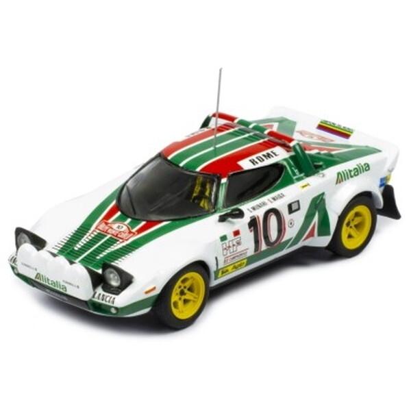イクソモデル ランチア ストラトス HF 1976年モンテカルロラリー 優勝 #10 S.Munari/S.Maiga 1/43 キッズ こども 誕生日プレゼント 玩具 ギフト_1