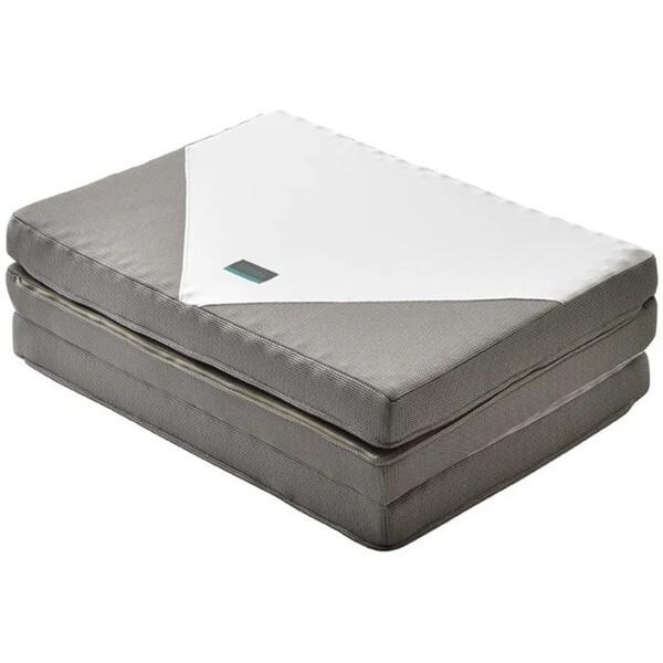 西川（nishikawa） RAKURA 三つ折りマットレス シングル シルバー 97