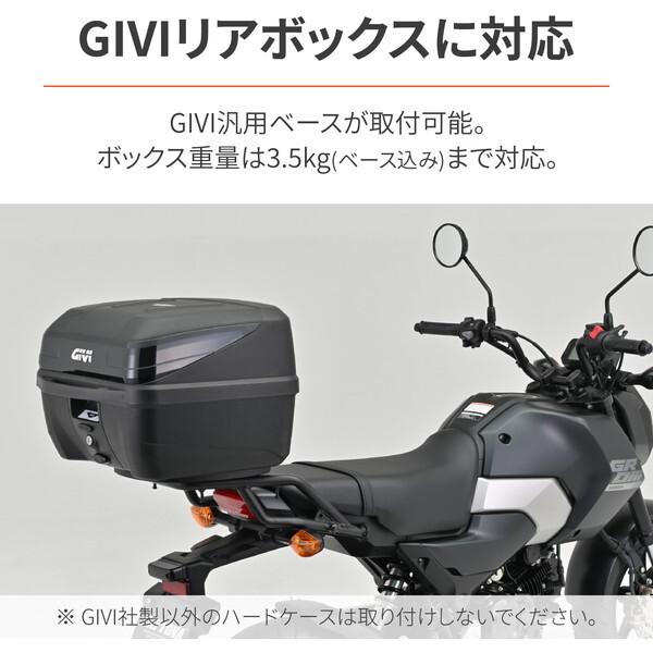 グッズ DAYTONA（デイトナ） D48519 リアキャリア グロム(21-24)専用