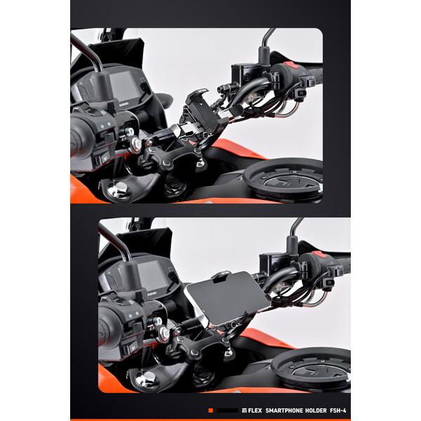 DAYTONA（デイトナ） D49567 バイク用 スマホホルダー アルミ+